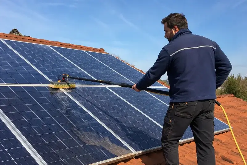 Nettoyage et entretien de panneaux solaires à Prévessin-Moëns